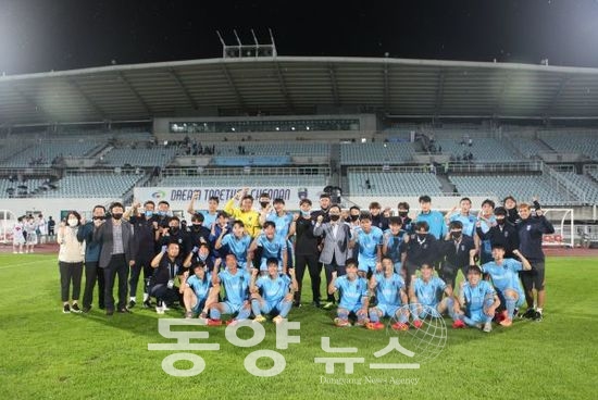 천안시축구단 지난 시즌 홈 경기 모습(사진=동양뉴스DB)