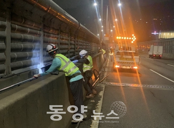 서울시설공단이 강변북로와 일부 내부순환로의 교통관리시스템을 점검하기 위해 14일부터 야간 통제에 들어간다고 밝혔다.(사진=서울시 제공)