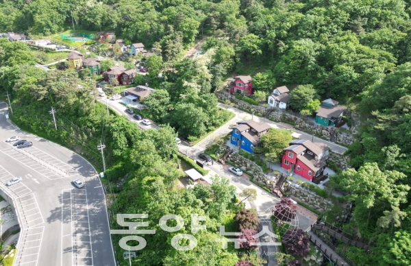 강화군 석모도 자연휴양림 외부 전경